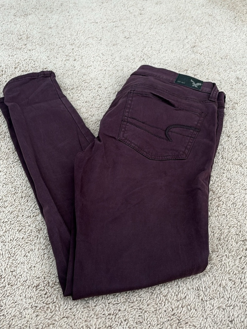 American Eagle Outfitters Women's Plum Skinny Jeans